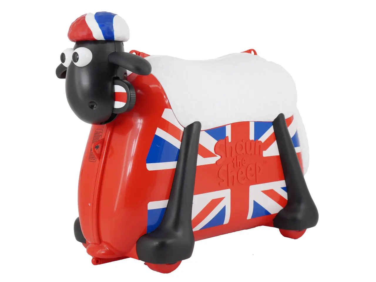 Детский чемодан аналог Trunki Баранчик Шон красный Shon фото