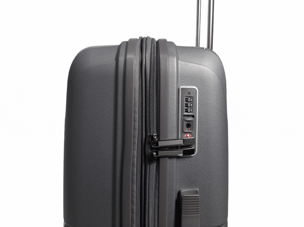Валіза Airtex 245 L велика сіра 245/L/gray фото