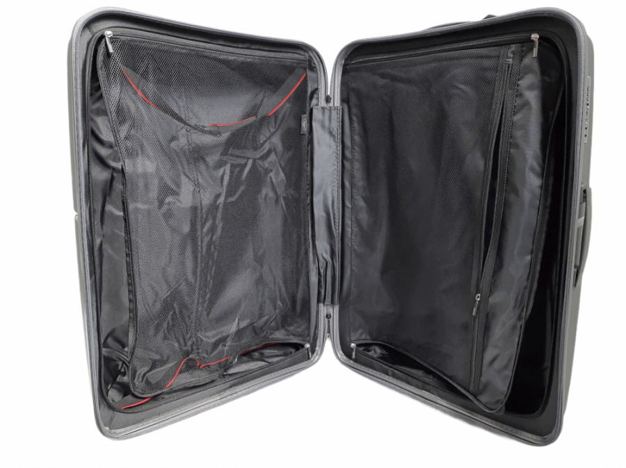 Валіза Airtex 245 L велика сіра 245/L/gray фото