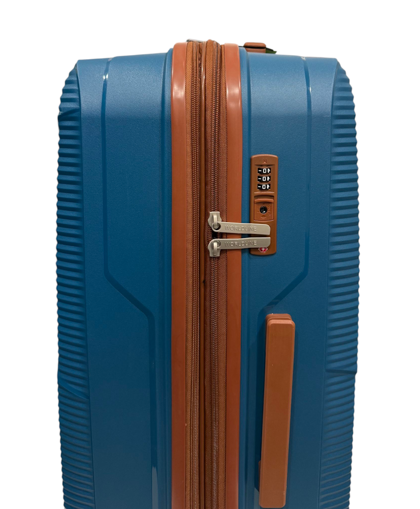Валіза Worldline Airtex 293 S ручна поклажа синя 293/S/blue фото