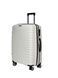 Валіза з поліпропілену M середня з розширенням біла FR-0115-M фото 8