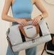 Сумка з відділенням для взуття чорна B-K-810 фото 5