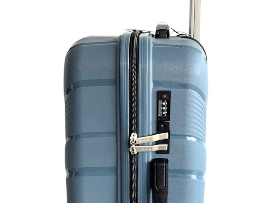 Валіза Worldline Airtex 288 M середня блакитна 288/M/blue фото