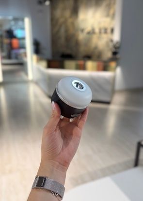 Ліхтар-повербанк туристичний на магніті та гачках чорний PB-L-02 фото