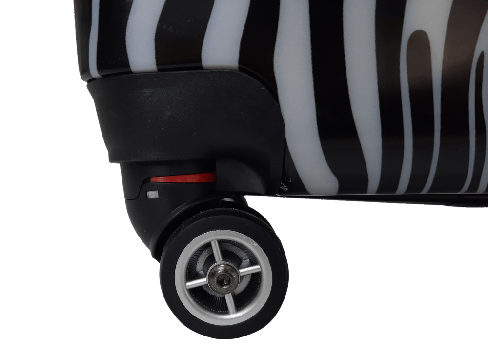 Валіза Worldline 809 ручна поклажа зебра 809/zebra/S/light-blue фото