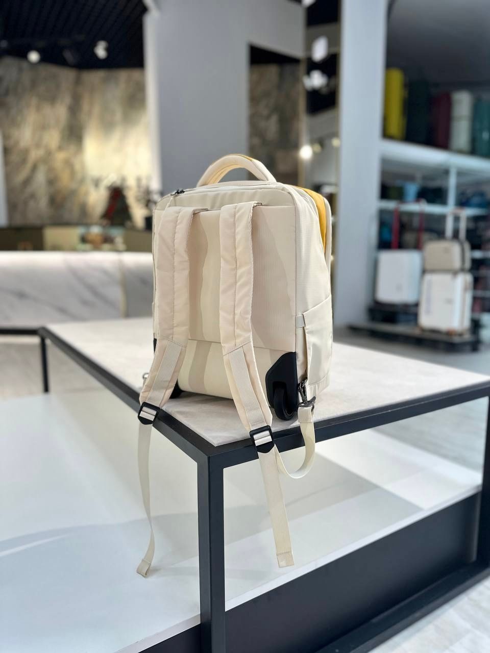 Сумка-рюкзак на колесах для лоукостов 40х30х20 синий Low-Bag-3 фото