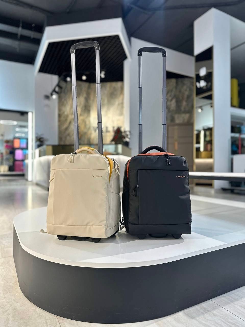 Сумка-рюкзак на колесах для лоукостов 40х30х20 синий Low-Bag-3 фото