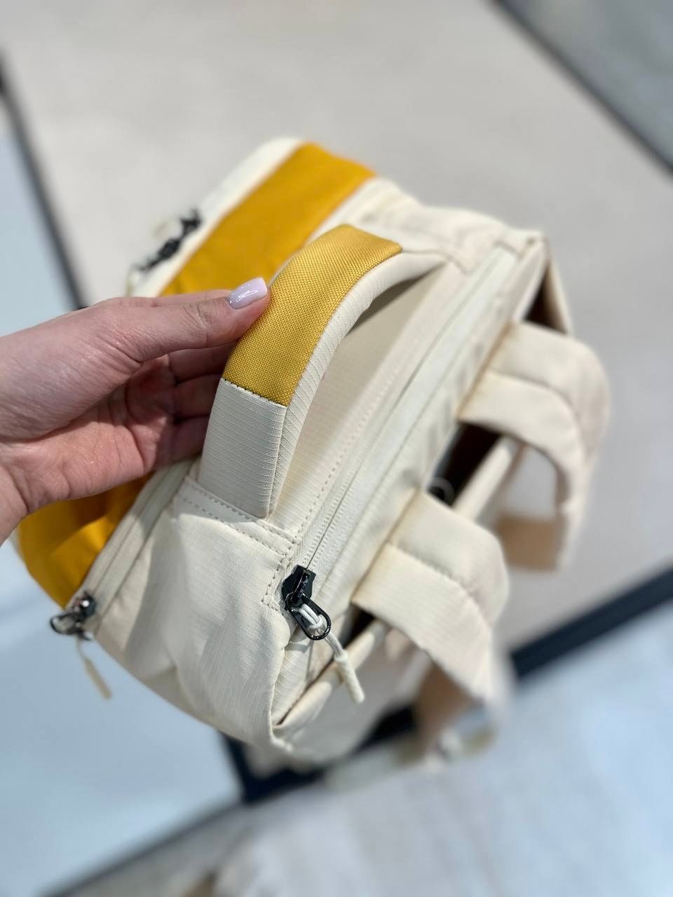 Сумка-рюкзак на колесах для лоукостов 40х30х20 синий Low-Bag-3 фото