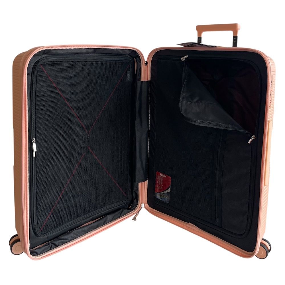 Чемодан Airtex 251 M средний персиковый 251/M/pink фото