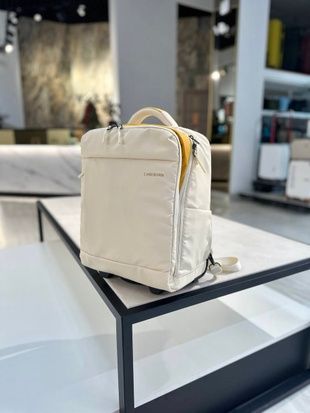Сумка-рюкзак на колесах для лоукостов 40х30х20 бежевый Low-Bag-3 фото
