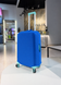 Чохол на валізу текстильний з щільного поліестру S яскраво-синій Cover-P фото