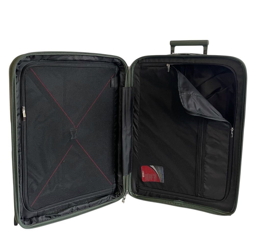 Чемодан Airtex 251 L большой тёмно-зелёный 251/L/dark-green фото