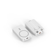 Power Bank з MagSafe та вбудованими кабелями Lightning / Type-C білий id_6543 фото