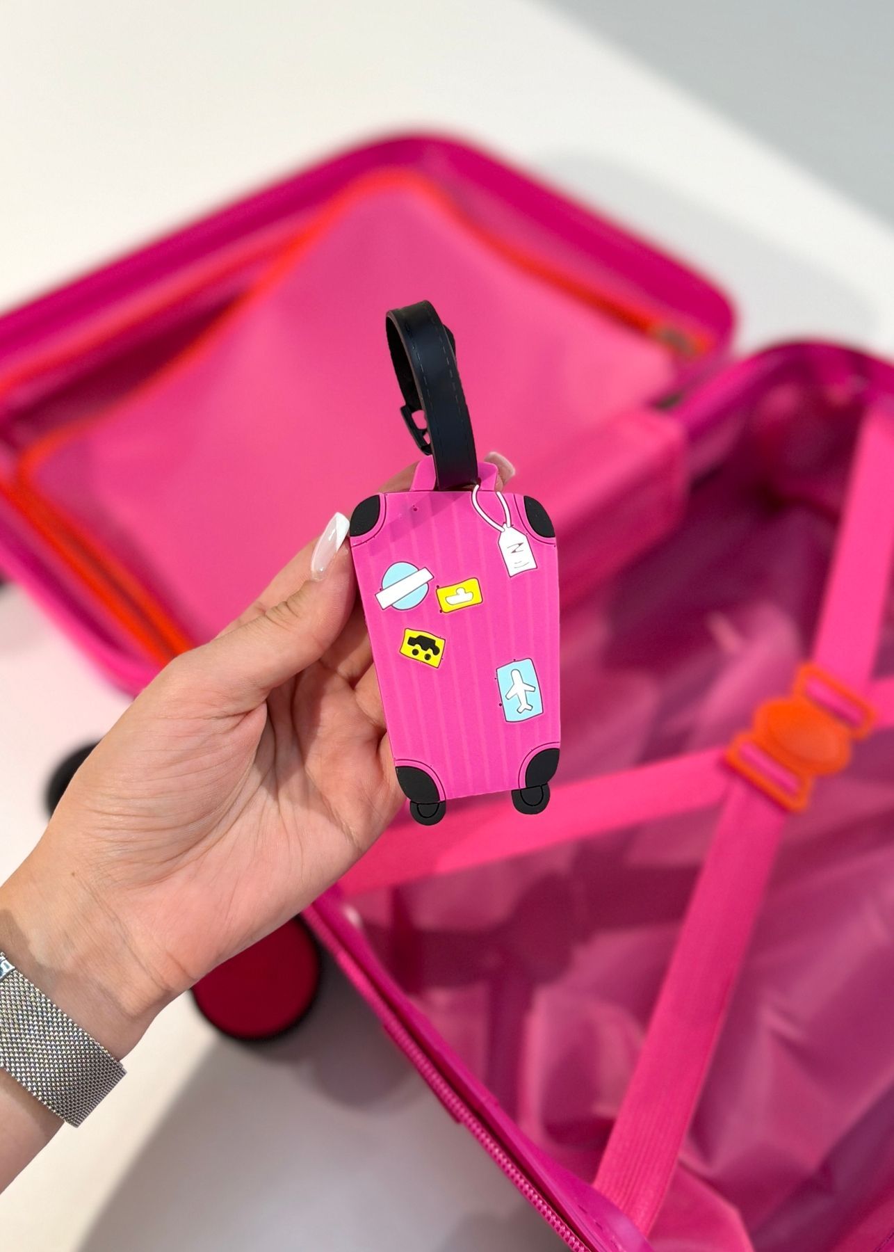 Чемодан 40х25х20 см ручная кладь Wizz Air Ryanair барби SLB-2054 фото