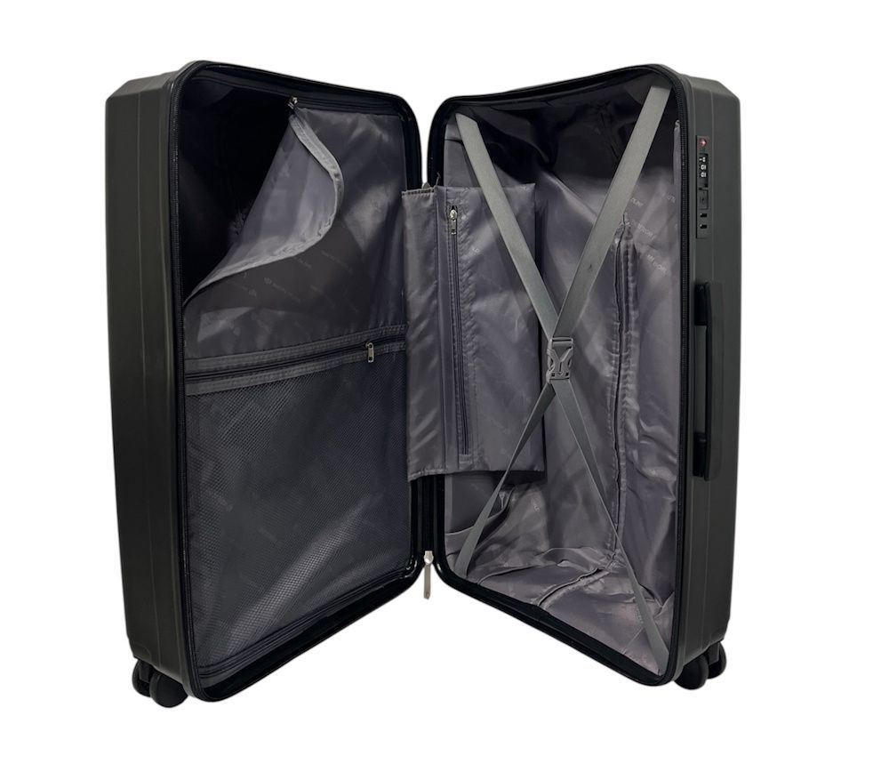 Валіза Worldline Airtex 290 M середня чорна 290/M/black фото