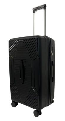 Чемодан Worldline Airtex 290 M средний чёрный 290/M/black фото