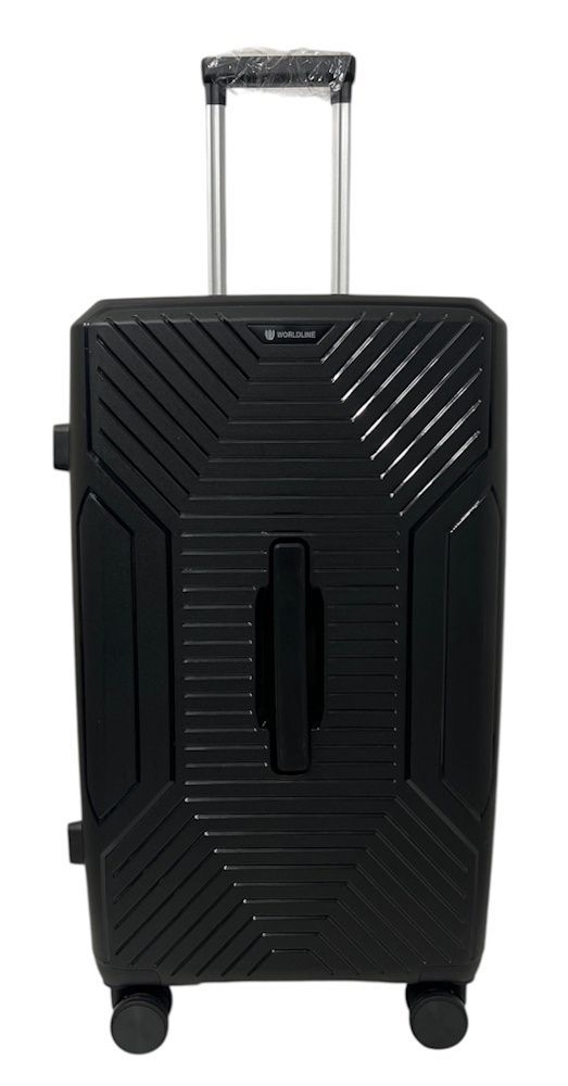 Валіза Worldline Airtex 290 M середня чорна 290/M/black фото