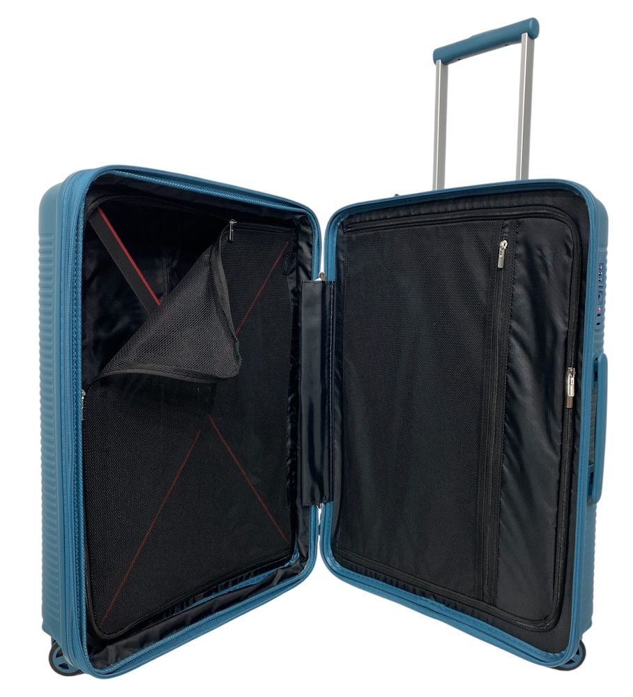 Валіза Airtex 252 L велика морська хвиля 252/L/blue фото