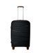 Валіза Worldline Airtex 293 M середня чорна 293/M/black фото