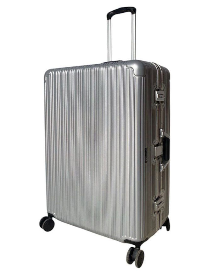 Чемодан Airtex 228 L большой серебряный 228/L/silver фото