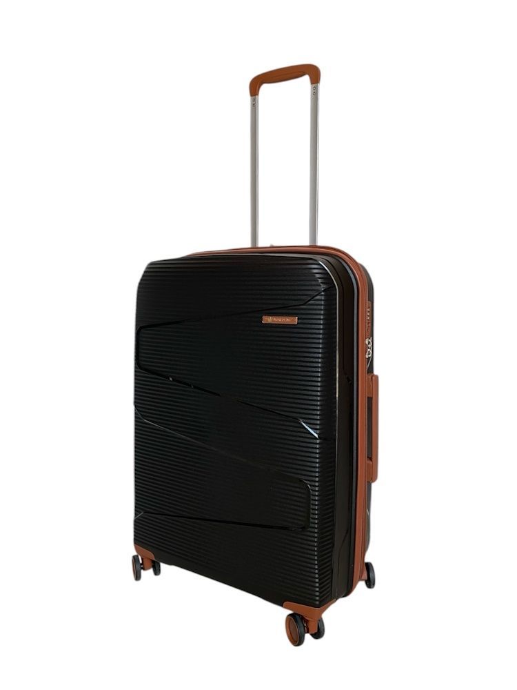 Валіза Worldline Airtex 293 M середня чорна 293/M/black фото