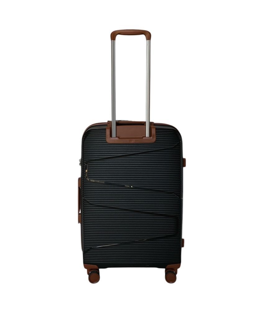 Валіза Worldline Airtex 293 M середня чорна 293/M/black фото