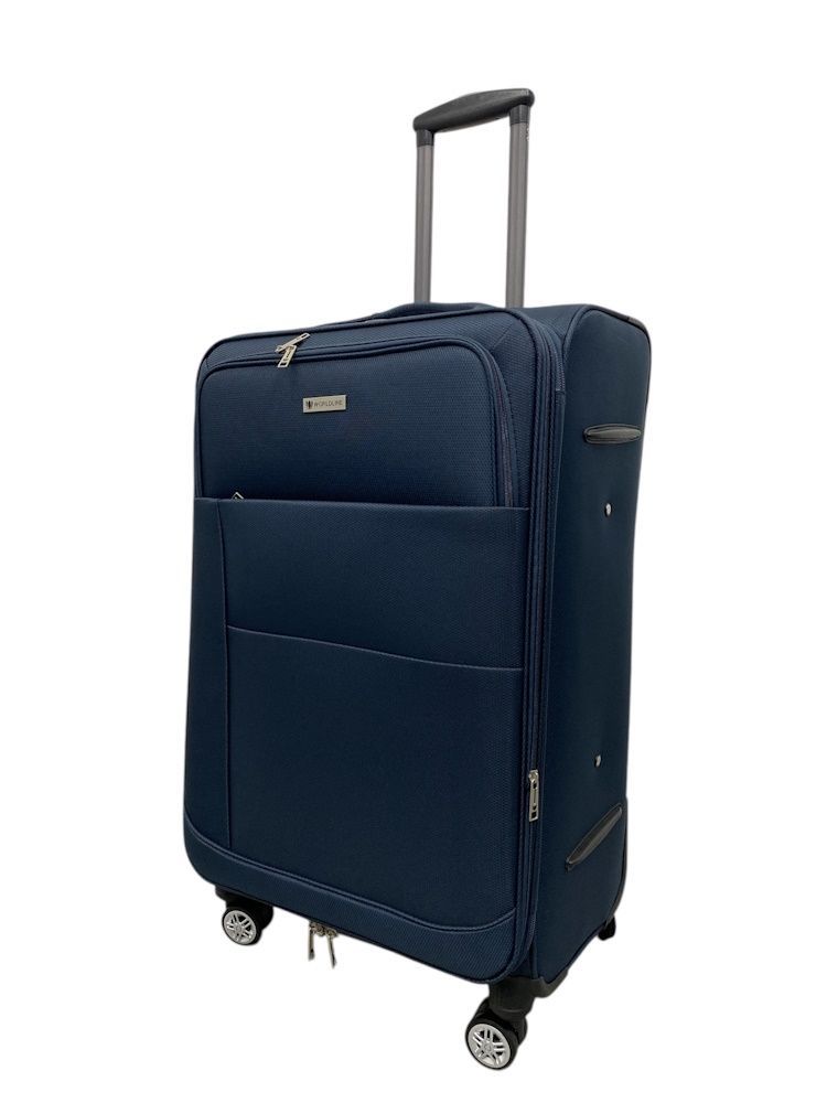 Валіза Worldline Airtex 620 L велика темно-синя 620/L/navy фото