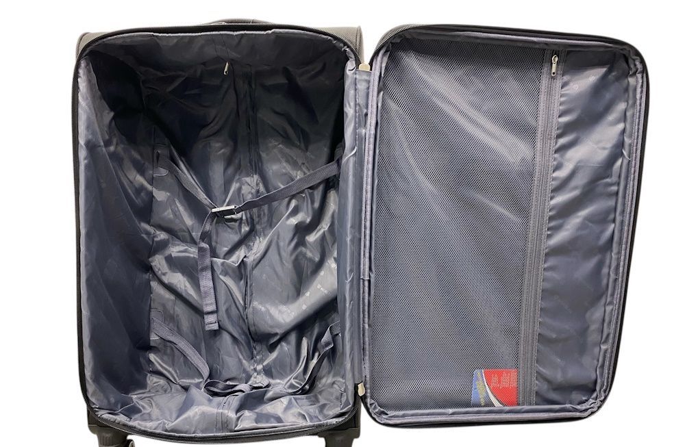 Валіза Worldline Airtex 620 L велика чорна 620/L/black фото