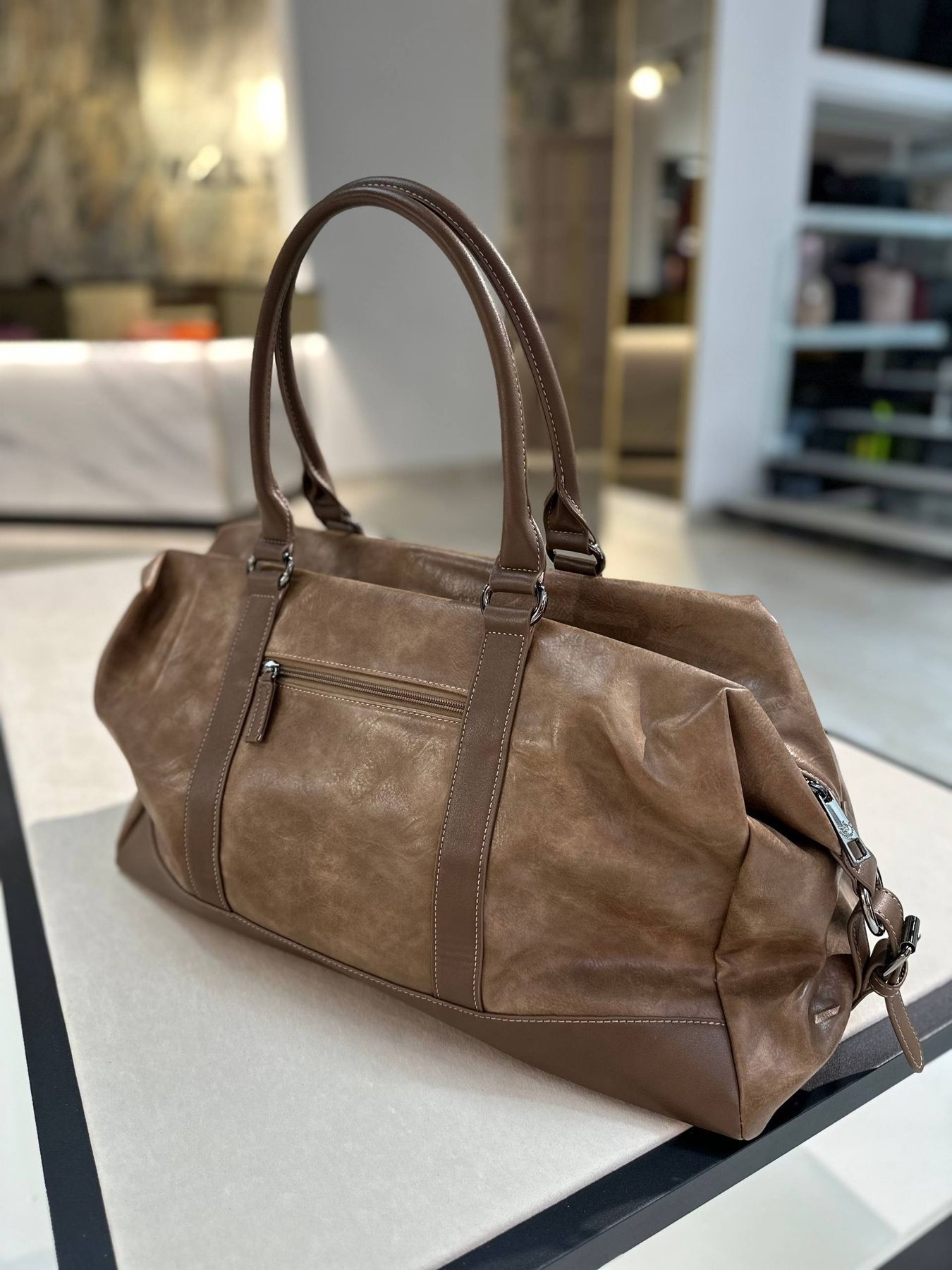 Дорожная сумка David Jones бордо DJ3258 фото
