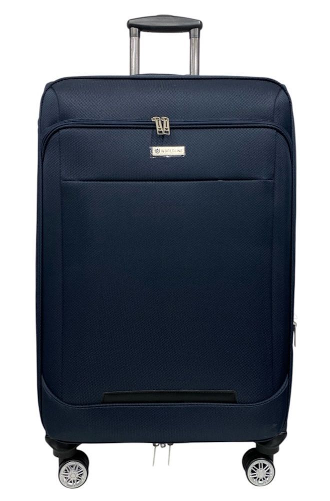 Валіза Worldline Airtex 621 L велика темно-синя 621/L/navy фото
