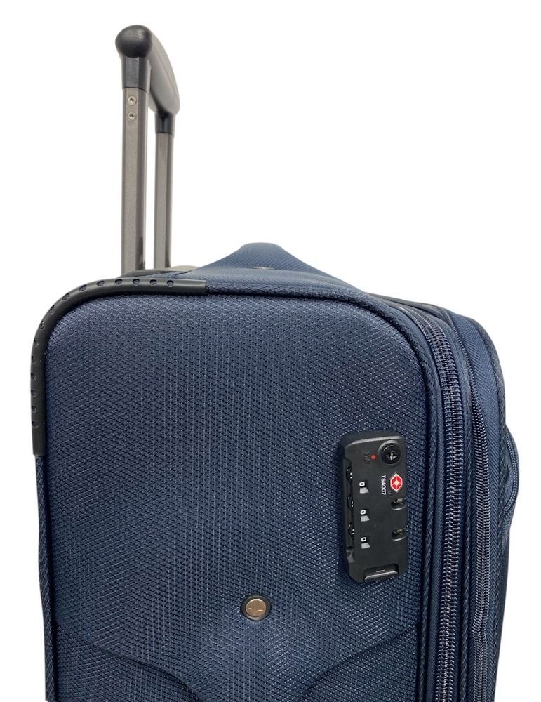 Валіза Worldline Airtex 621 L велика темно-синя 621/L/navy фото