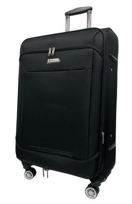 Чемодан Worldline Airtex 621 L большой чёрный 621/L/black фото
