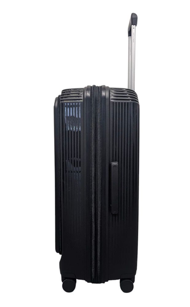 Чемодан с отделением для ноутбука и USB S ручная кладь чёрный FR-0122-S фото