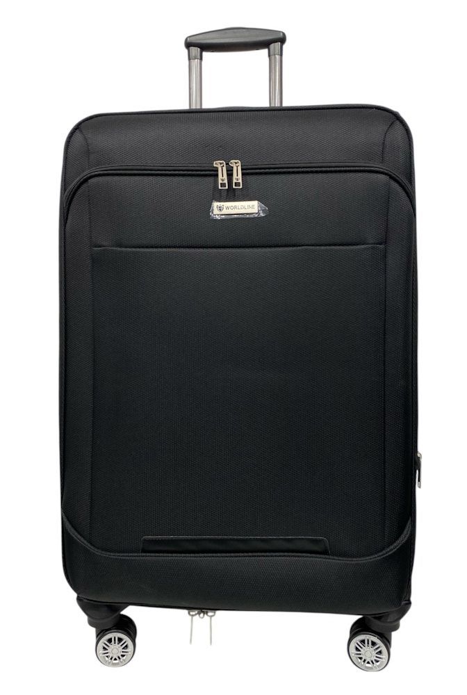 Валіза Worldline Airtex 621 L велика чорна 621/L/black фото
