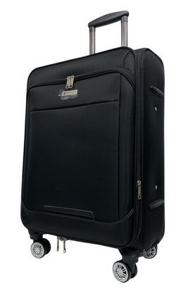 Чемодан Worldline Airtex 621 M средний чёрный 621/M/black фото