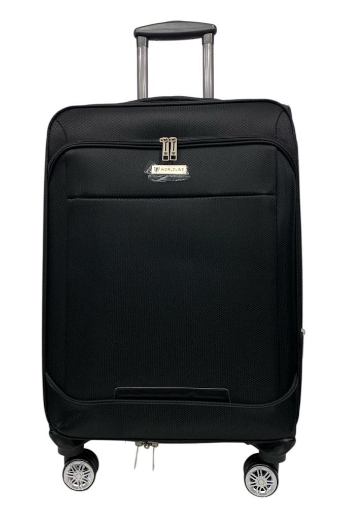 Валіза Worldline Airtex 621 M середня чорна 621/M/black фото