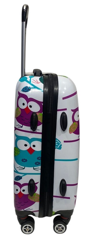 Валіза Worldline Airtex M середня сови 809/hibou/M/colorful фото