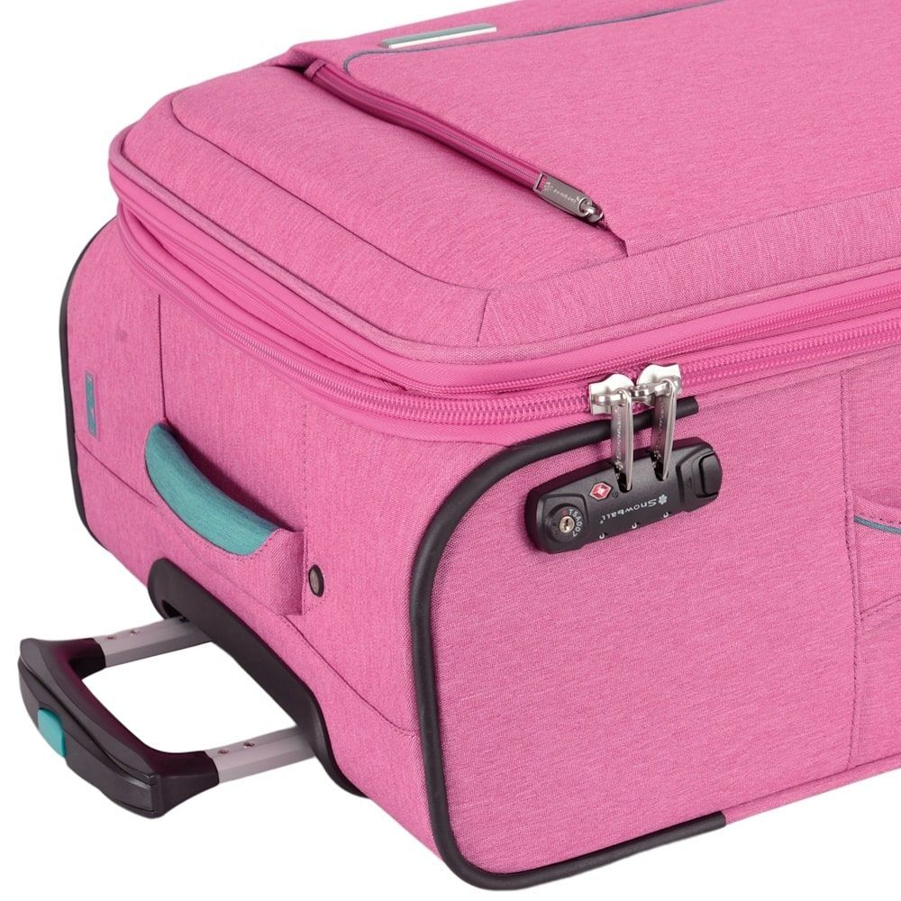 Чемодан Snowball 39303 L большой розовый 39303/L/pink фото