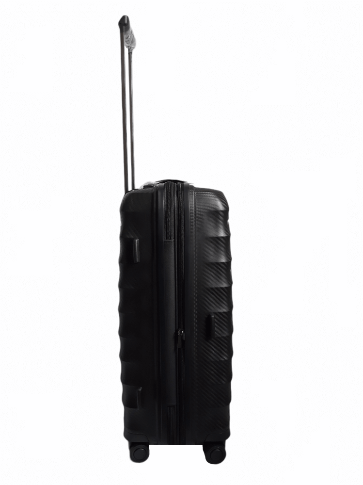 Чемодан Airtex 242B M средний чёрный 242B/M/black фото